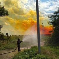 На Дніпропетровській трасі розлилася азотна кислота