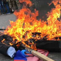Опудало гори: у Києві спалили 