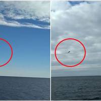 ЗСУ оприлюднили відео провокації російського Су-27 проти українських кораблів