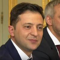 Кандидат в Президенти України Володимир Зеленський зустрівся з главою Франції Емманюелем Макроном