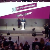 Порошенко: Результати говорять про одне. Мені потрібно передзвонити своєму опонентові та привітати його (ВІДЕО)