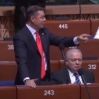 Відео. Блискучий виступ Олега Ляшка у ПАРЄ.