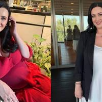 46-річна Соломія Вітвіцька вперше стала мамою та показалась з новонародженим сином у пологовому