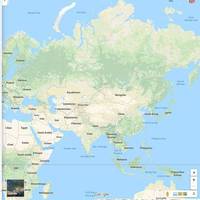 Google Карти стер з лиця Землі Росію: фото