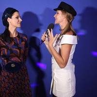 Бuтва образів: Катя Осадча та Маша Єфросиніна в червоних сукнях засвітилися на Best Fashion Awards (фото)
