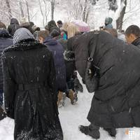 Прихильники УПЦ МП вийшли на мітинг під Верховною Радою
