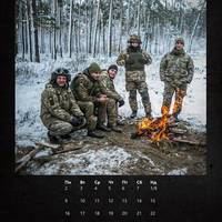 Унікальний календар зі знаковими датами створили українські військові. ФОТО