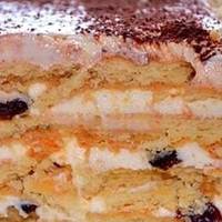 Незрівнянний торт без випічки з печивом. Язика можна проковтнути!